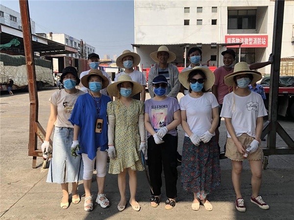 江西银燕物流基地有限公司创卫活动